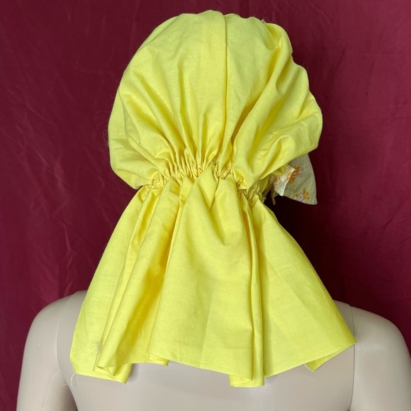 Vintage Handmade Prairie Bonnet OSFM Adult Sun Hat Civil War Reenactment Costume - Picture 5 of 7